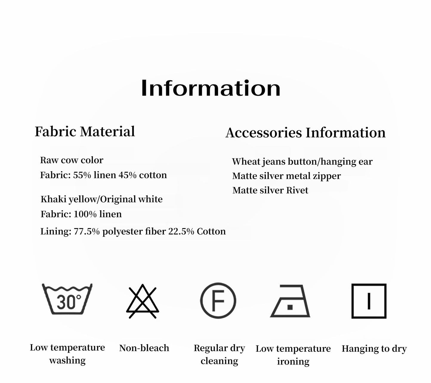 Pantaloni in lino Perseide